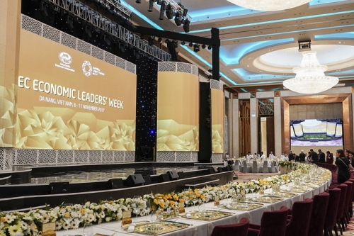Du lịch Việt Nam: Bát đĩa trong tiệc chiêu đãi lãnh đạo kinh tế APEC 2017